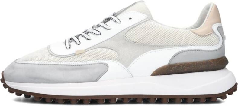 Floris van Bommel Witte Heren Sneakers Sfm-10207 White Heren