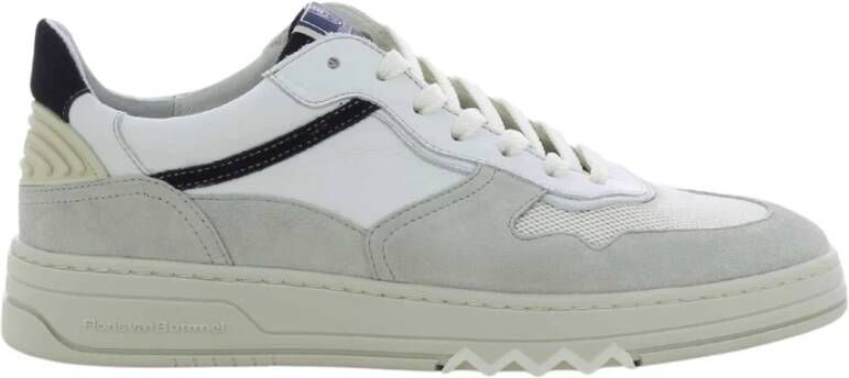 Floris van Bommel Witte Herenschoenen Sfm-10166 White Heren