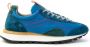 Flower Mountain Suede and technical fabric sneakers NEW Asuka MAN Blue Heren - Thumbnail 1