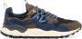 Flower Mountain Barbour Sneakers Blue Heren - Thumbnail 1