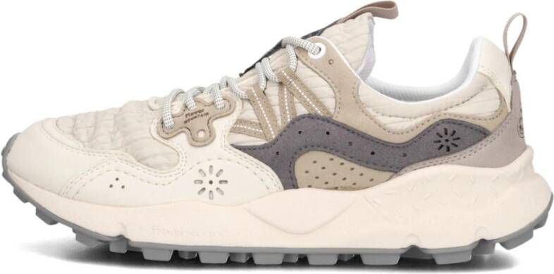 Flower Mountain Beige Casual Sneakers voor Heren Beige Heren