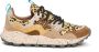 Flower Mountain Beige Sneakers met technische stof Beige Dames - Thumbnail 1