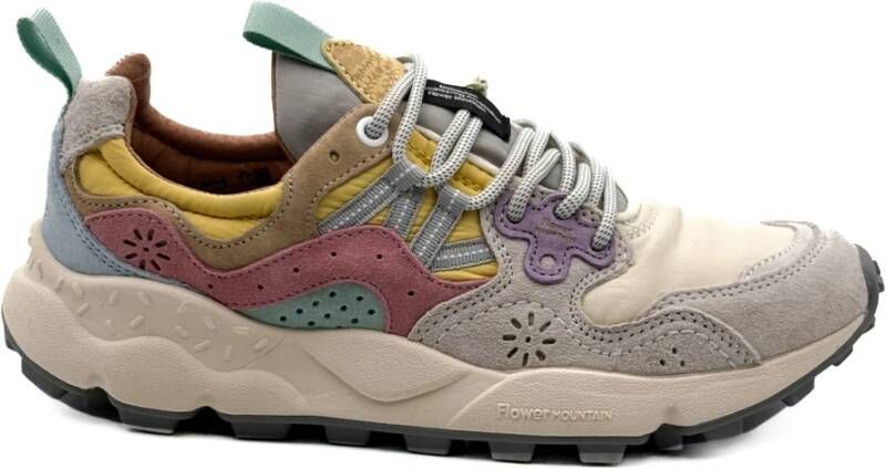 Flower Mountain Crème Sneakers Collectie Ss24-25 Multicolor Dames