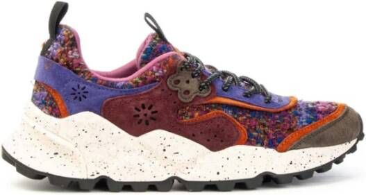 Flower Mountain Kotetsu Sneakers voor actieve stedelijke stijl Brown Dames