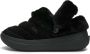 Flower Mountain Leather and wool sneakers Fami Slipper Woman Black Dames - Thumbnail 1