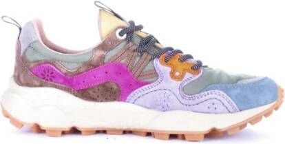 Flower Mountain Suede and technical fabric sneakers Ya o 3 UNI Multicolor Unisex