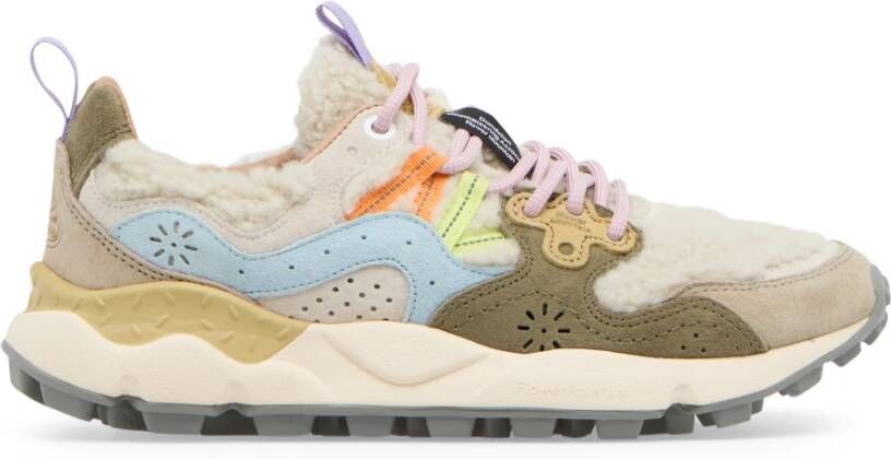 Flower Mountain Shearling and wool sneakers Yamano 3 Woman Multicolor Dames