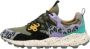 Flower Mountain Outdoor sneaker met dierenprint Green Dames - Thumbnail 1