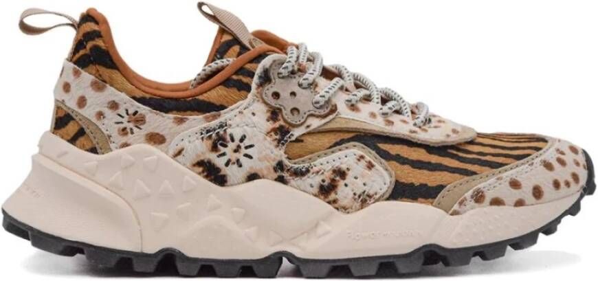 Flower Mountain Sneakers Beige Dames