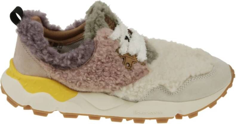 Flower Mountain Synthetic and suede sneakers Pampas Woman Teddy Multicolor Dames