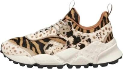 Flower Mountain Sneakers Bruin Dames