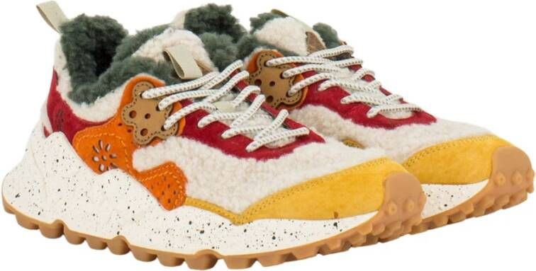 Flower Mountain Shearling and suede sneakers Kotetsu Woman Multicolor Dames