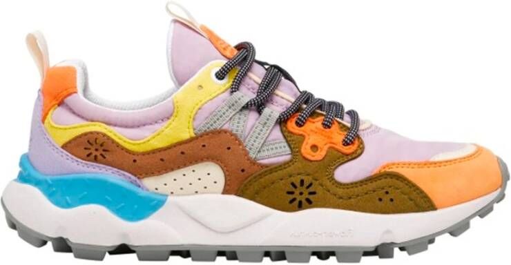 Flower Mountain Sportieve en Elegante Sneakers Multicolor Dames