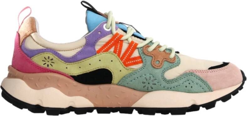 Flower Mountain Suede and fabric sneakers Yamano 3 UNI Multicolor Unisex