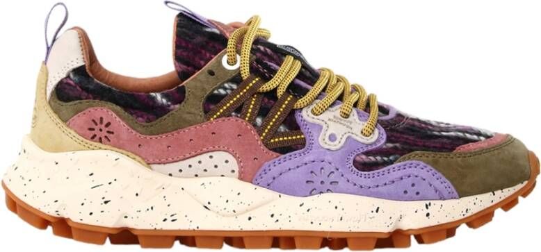 Flower Mountain Stijlvolle Sneakers voor Buitenavonturen Multicolor Dames