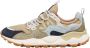 Flower Mountain Yamano 3 Sneaker Wit Militair Blauw Grijs Yamano 3 Sneaker Beige Suède Sneaker met Kurken Binnenzool Multicolor Gray Heren - Thumbnail 12