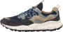 Flower Mountain Yamano 3 Sneaker Wit Militair Blauw Grijs Yamano 3 Sneaker Beige Suède Sneaker met Kurken Binnenzool Multicolor Gray Heren - Thumbnail 109