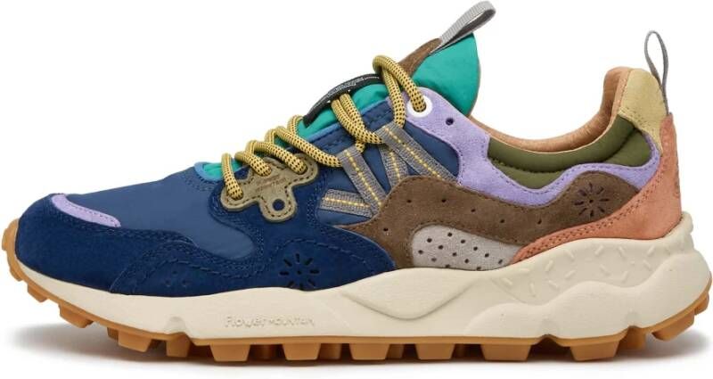 Flower Mountain Suede and technical fabric sneakers Yamano 3 UNI Multicolor Unisex