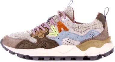 Flower Mountain Shearling and wool sneakers Yamano 3 Woman Multicolor Dames