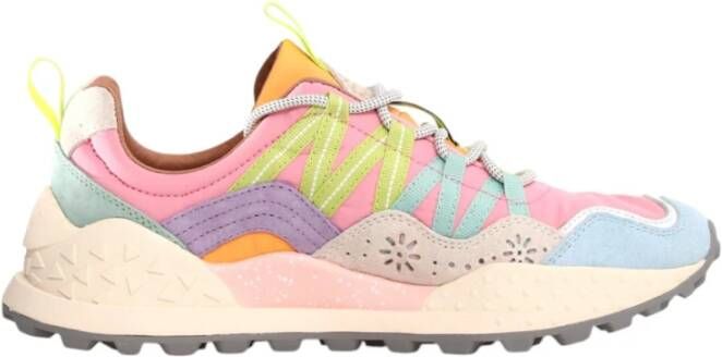 Flower Mountain Suede Nylon Vrouw Washi Schoenen Multicolor Dames