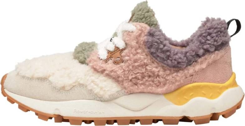 Flower Mountain Synthetic and suede sneakers Pampas Woman Teddy Multicolor Dames