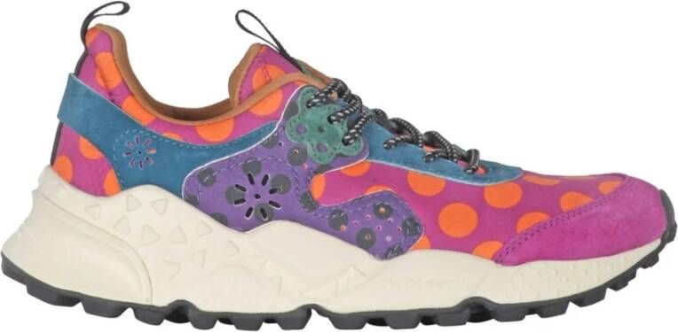 Flower Mountain Technische Stof en Suède Sneakers Multicolor Dames