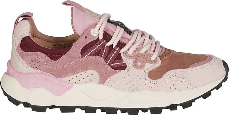 Flower Mountain Whitecipria Stijlvolle Sneakers Pink Dames