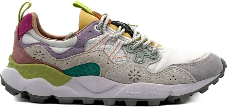 Flower Mountain Witte Sneakers Collectie Ss24-25 Multicolor Dames