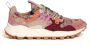 Flower Mountain Wollen sneakers in roze en burgundy Pink Dames - Thumbnail 1