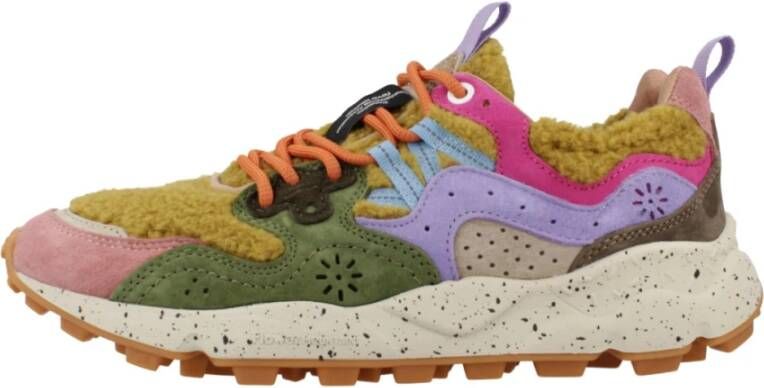 Flower Mountain Shearling and wool sneakers Yamano 3 Woman Multicolor Dames