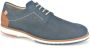 Fluchos Blauw Nubuck Fijne Z Stijl Blue Heren - Thumbnail 1