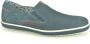 Fluchos Blauw Nubuck Print Casual Schoenen Blue Heren - Thumbnail 1