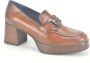 Fluchos Bruin moccassin +Gar. DH 5cm Bruin Dames - Thumbnail 1