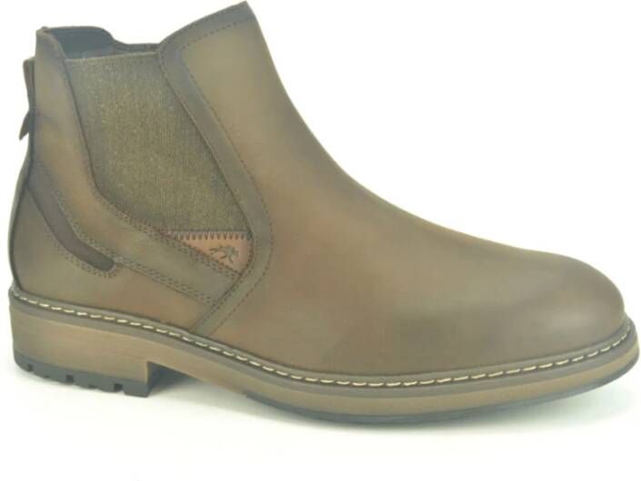 Fluchos Bruine Chelsea Boot Brown Heren