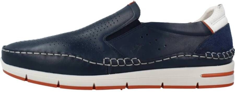 Fluchos Casual Mocassin Loafers Blue Heren