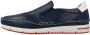 Fluchos Casual Mocassin Loafers Blue Heren - Thumbnail 1