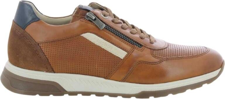 Fluchos Cognac Leren Herenschoenen Louis Brown Heren