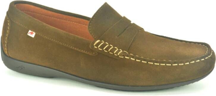 Fluchos Daim College Casual Schoenen Brown Heren