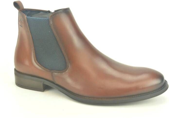 Fluchos Elegant Chelsea Boot Brown Heren