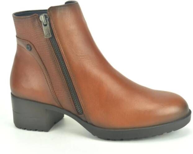 Fluchos Enkel Laarzen Brown Dames