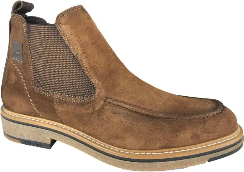 Fluchos Klassieke Chelsea Boots voor heren Brown Heren