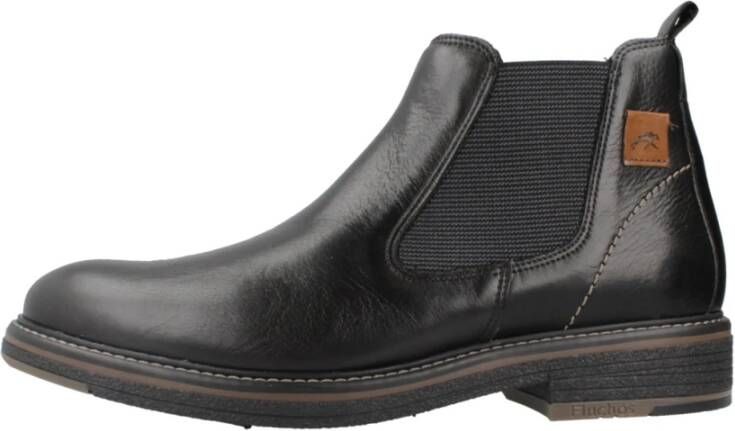 Fluchos Klassieke Chelsea Boots voor Kinderen Black Heren