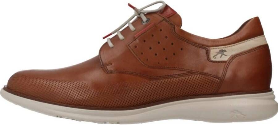 Fluchos -Heren cognac caramel casual schoenen