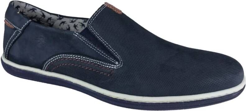 Fluchos Loafers Blue Heren