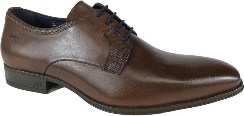 Fluchos Stijlvolle Business Schoenen voor Mannen Brown Heren