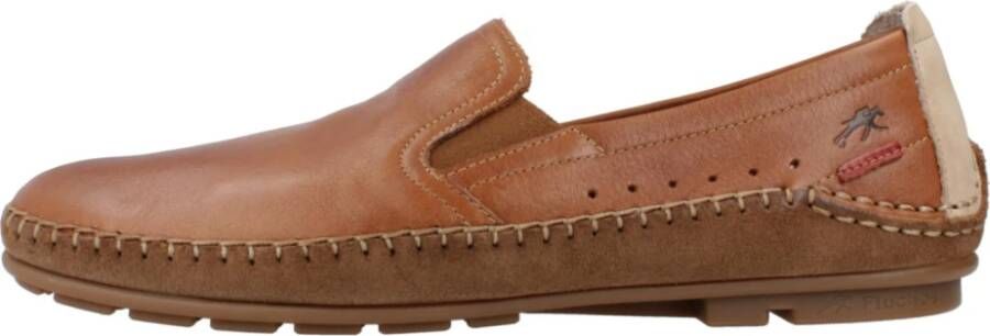 Fluchos Stijlvolle heren loafers Brown Heren