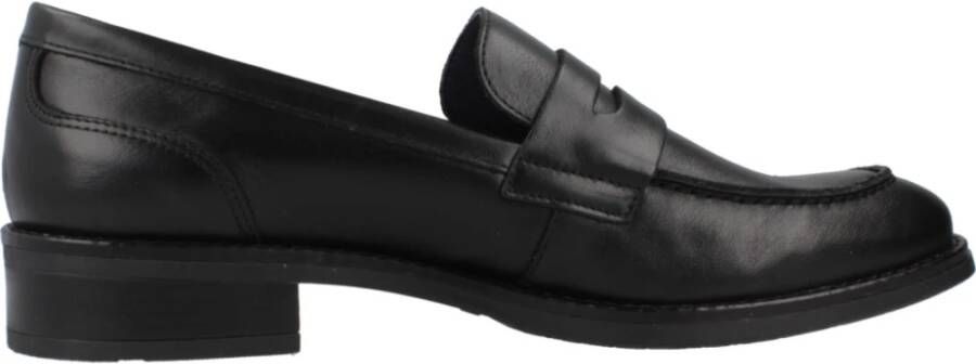 Fluchos Stijlvolle Loafers voor Mannen Black Dames