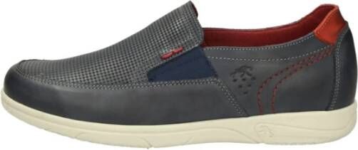 Fluchos Stijlvolle Loafers voor Mannen Blue Heren