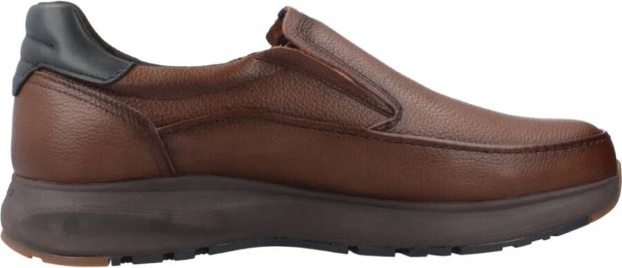 Fluchos Stijlvolle Loafers voor Mannen Brown Heren