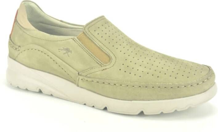 Fluchos Taupe Nubuc A.+ perfo DZ. Beige Heren